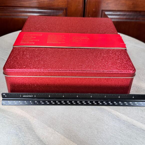 Glitz & Glam 11-Piece Full Face Brush Set Red Rhinestone Handles + Sponges NEW - Picture 14 of 16